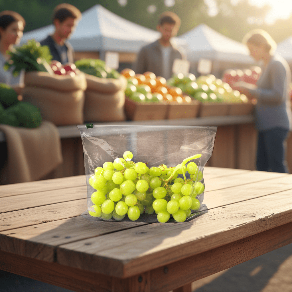Vented Produce Bag With Slider – 500/case