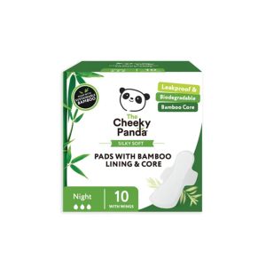 Cheeky Panda Bamboo Core and Lined Night Pads