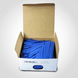 Blue Twist Ties – 2000/case