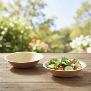 Palm Leaf Mini Bowl – 6oz 4.7 x 1 inches – 100/case