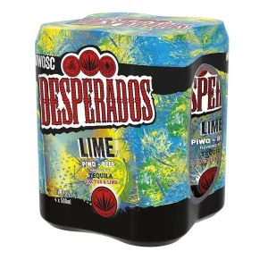 DESPERADOS Lime 3% 4×500ml