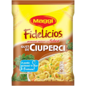 Maggi – Noodles Mushrooms Flavour Fidelicios Ciuperci 60g