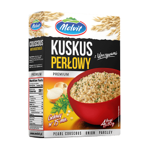 Melvit – Pearl Couscous with Onion and Parsley 4x80g