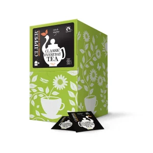 Clipper Fairtrade Tea String and Tagged
