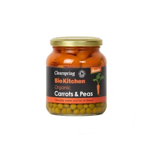 Clearspring Bio Kitchen Organic Carrots & Peas