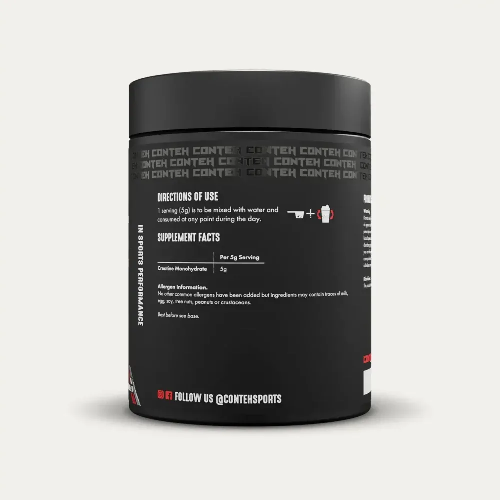 Conteh Creatine Monohydrate 400g - Image 4