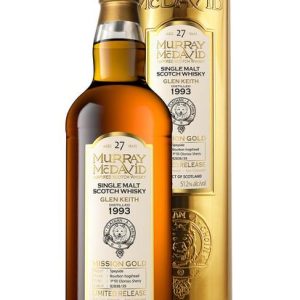Murray McDavid Glen Keith 27 yo Bourbon hogshead Finish: 1st fill Oloroso Sherry 642 bottles from 2 casks, 51.2% abv (700ml)