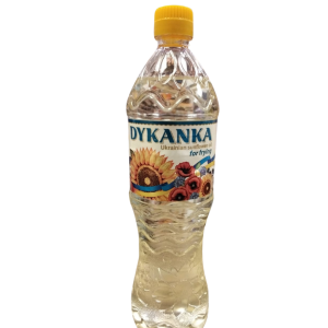 Sunflower Oil, Refined, Dykanka 1L