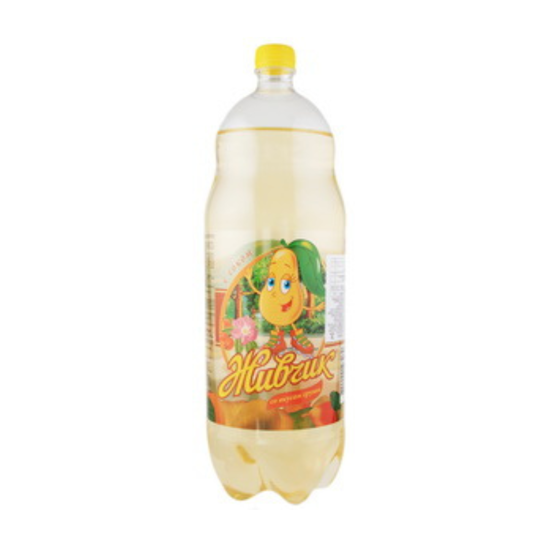 Soft Drink,In PET, Pear, Zhyvchyk 2L
