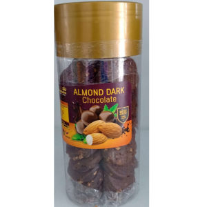 DARK ALMOND COOKIES By Hana Suhaila Rich Chocolate Enterprise (Pack of 2)