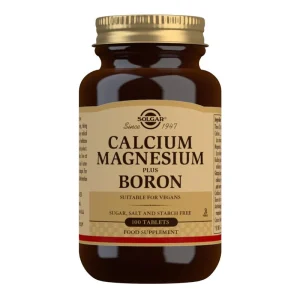 Solgar Calcium Magnesium plus Boron 100 Tablets