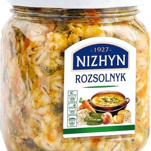 NEZHIN Delicious Rassolnik Soup with Pickled Cucumbers