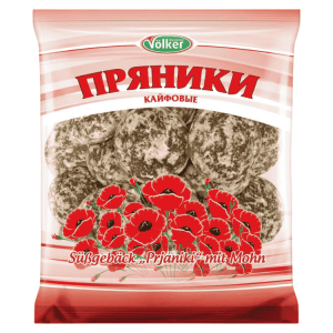 Volker Sweet Pastries With Poppy Seeds Prianiki 400g