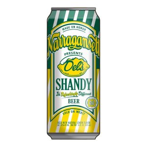 Narragansett Del’s Shandy (6 Pack, 16 Oz, Cans)