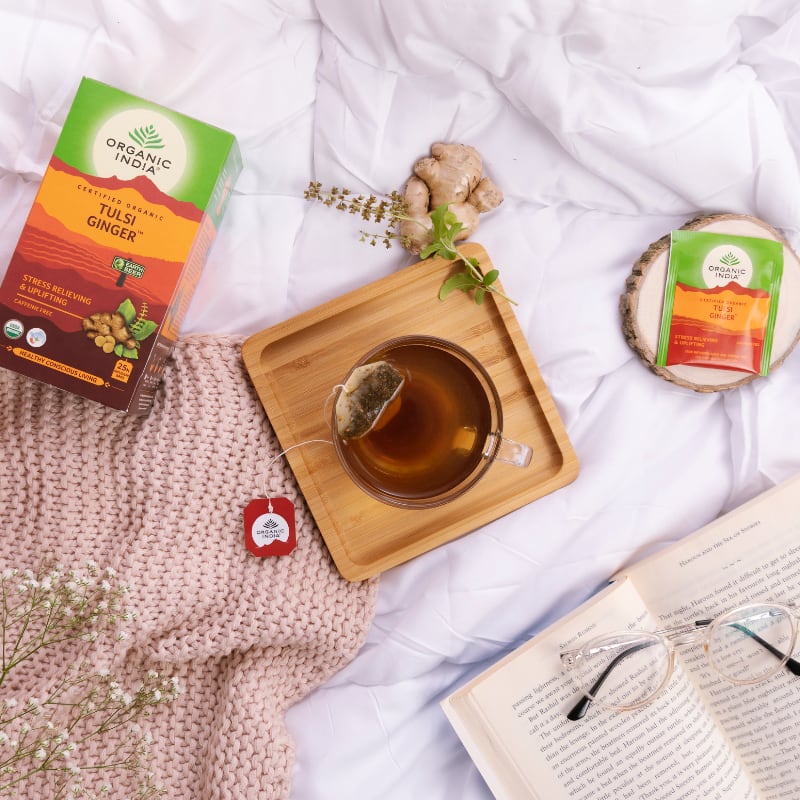 Tulsi Ginger 25 Tea Bags - Image 6