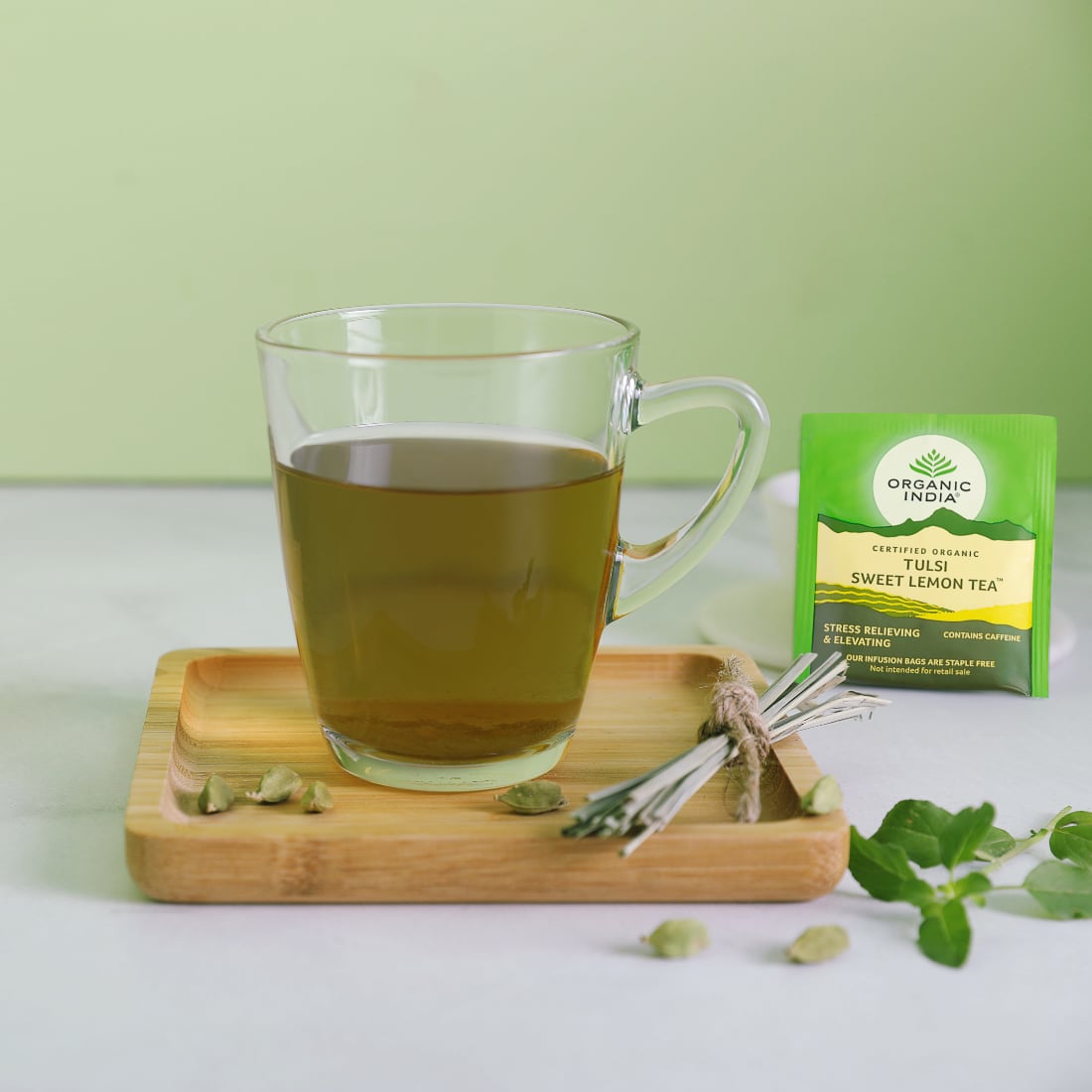 Tulsi Sweet Lemon 25 Tea Bags - Image 5