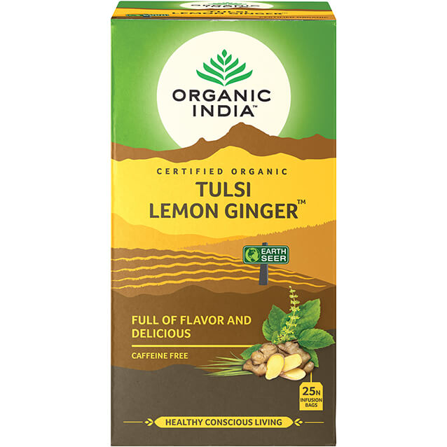 Tulsi Lemon Ginger 25 Tea Bags