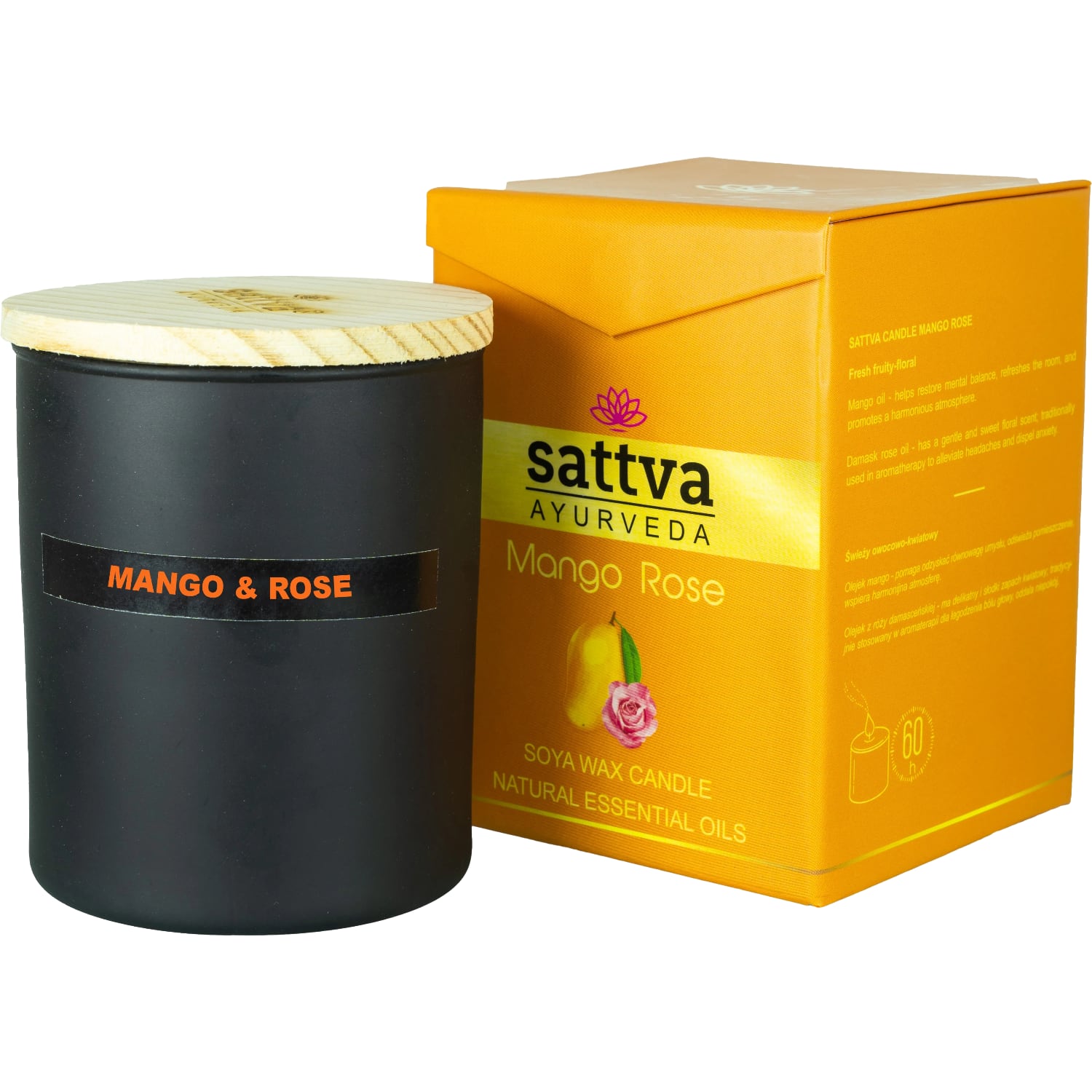 Mango & Indian Rose Candle - Image 2