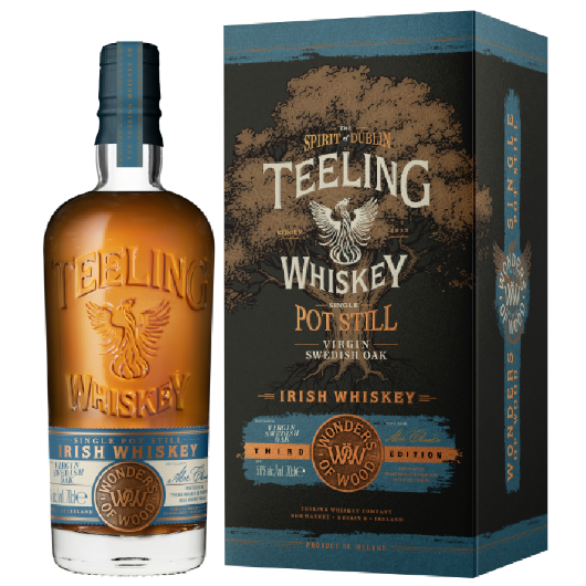 Teeling ‘Wonder Of Wood No. 3’ Single Pot Still Virgin Swedish Oak Irish Whiskey - Image 2