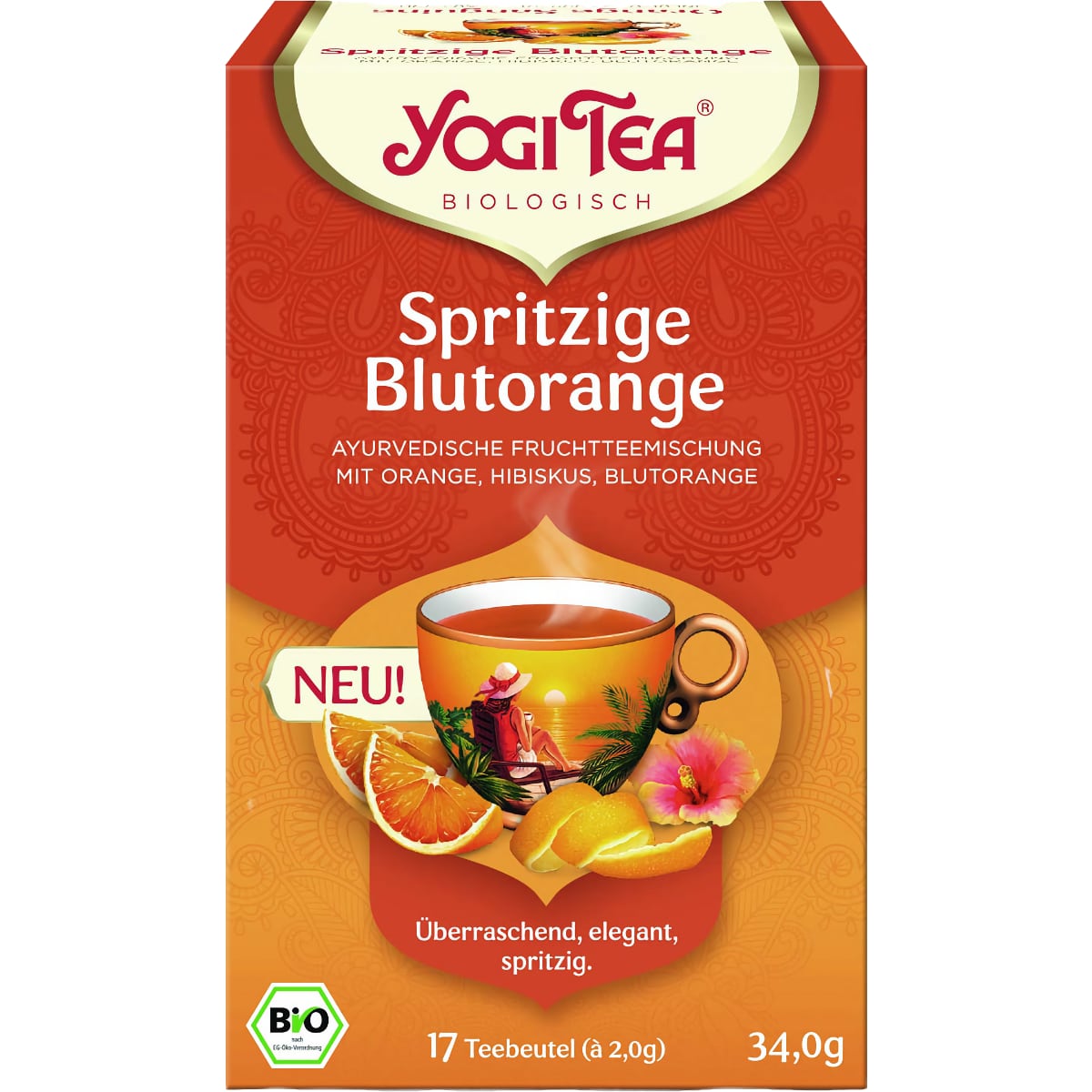 Tangy Blood Orange 17 Tea Bags - Image 2